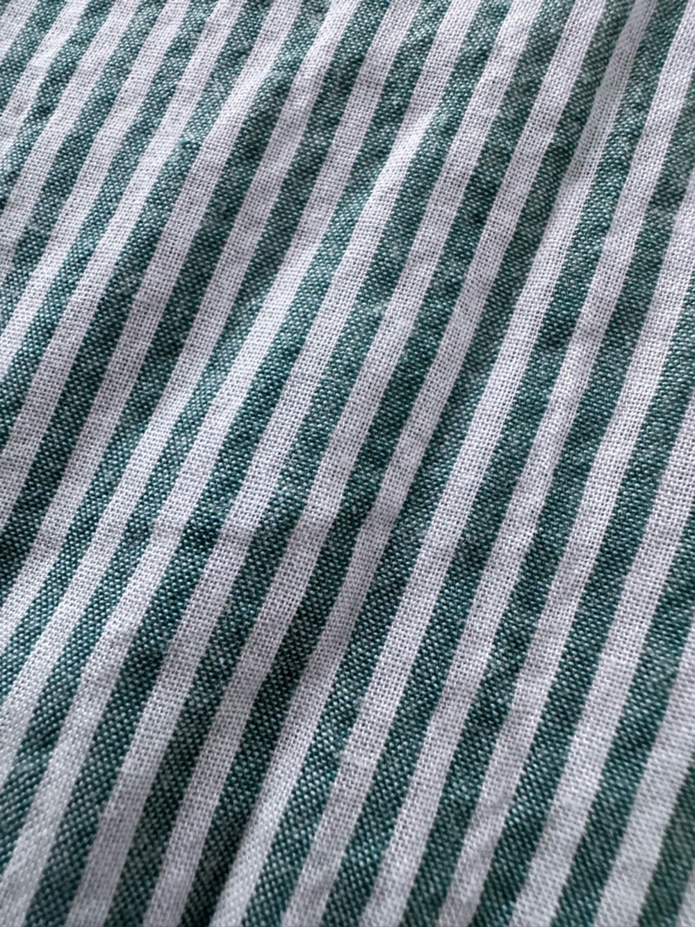 Onia Wide Leg Drawstring Pant Green White Stripe Size Large - Picture 2 of 7
